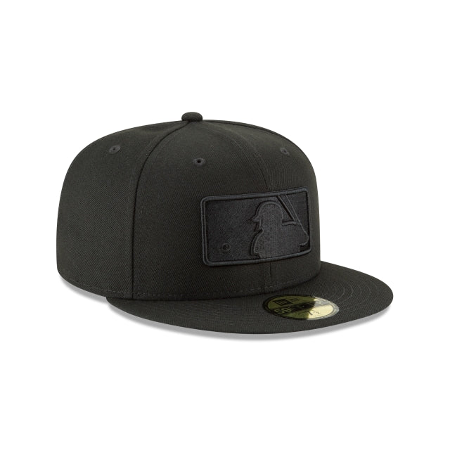 MLB Batterman Logo Blackout Basic 59FIFTY Fitted Hat – New Era Cap