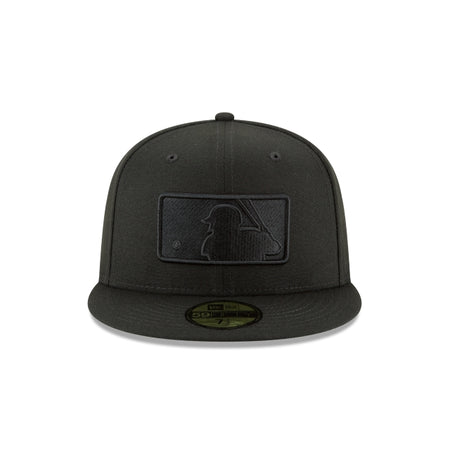 MLB Batterman Logo Blackout Basic 59FIFTY Fitted Hat