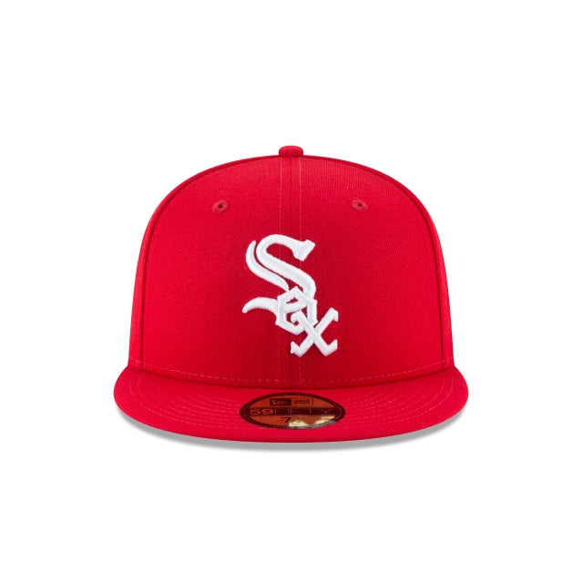 Chicago White Sox Scarlet Basic 59FIFTY Fitted Hat – New Era Cap