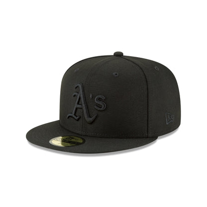 Oakland Athletics Blackout Basic 59FIFTY Fitted