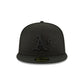 Oakland Athletics Blackout Basic 59FIFTY Fitted