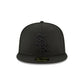 Chicago White Sox Blackout Basic 59FIFTY Fitted
