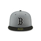 Boston Red Sox Storm Gray Basic 59FIFTY Fitted Hat