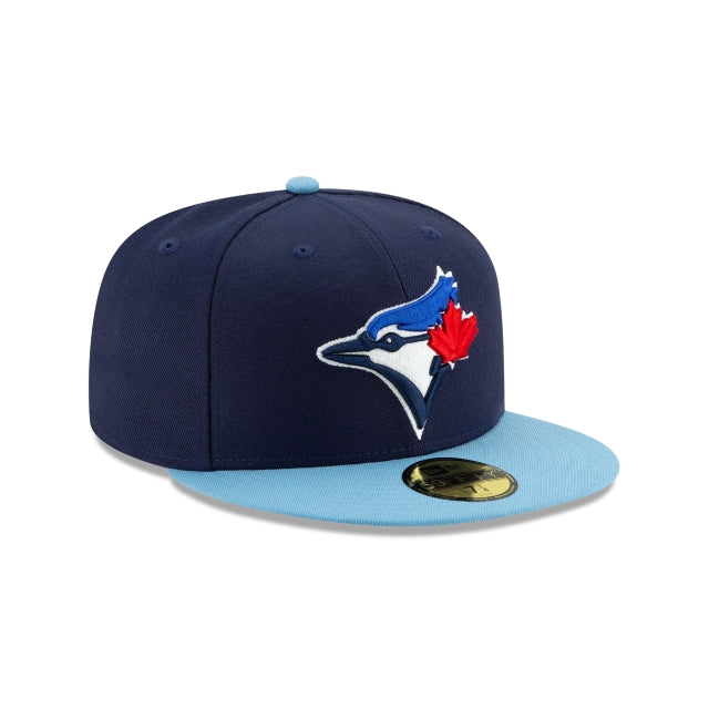 Blue jays on field hat Clearance