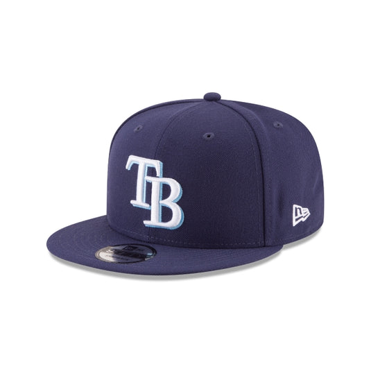 Tampa Bay Rays Team Color Basic 9FIFTY Snapback Hat - New Era Cap