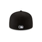 Los Angeles Dodgers Black Outline 59FIFTY Fitted Hat