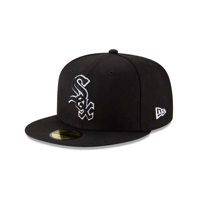 Chicago White Sox Black Outline 59FIFTY Fitted Hat – New Era Cap