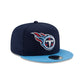 Tennessee Titans Two Tone 9FIFTY Snapback Hat
