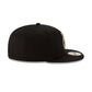 New Orleans Saints Black 9FIFTY Snapback Hat