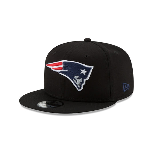 New England Patriots Black 9FIFTY Snapback Hat - New Era Cap