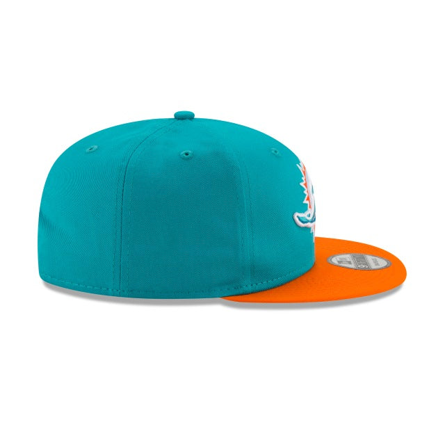 Miami Dolphins Two Tone 9FIFTY Snapback Hat – New Era Cap