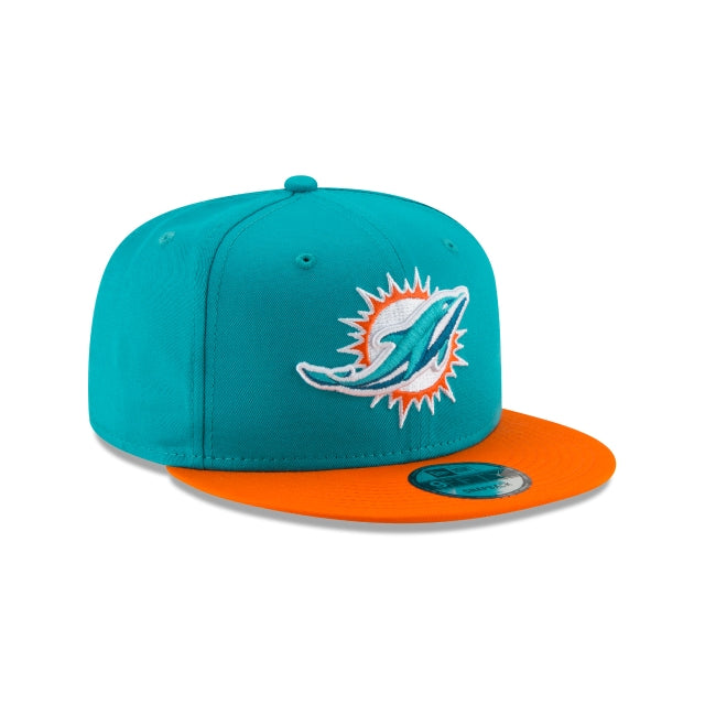 Miami Dolphins Two Tone 9FIFTY Snapback Hat – New Era Cap