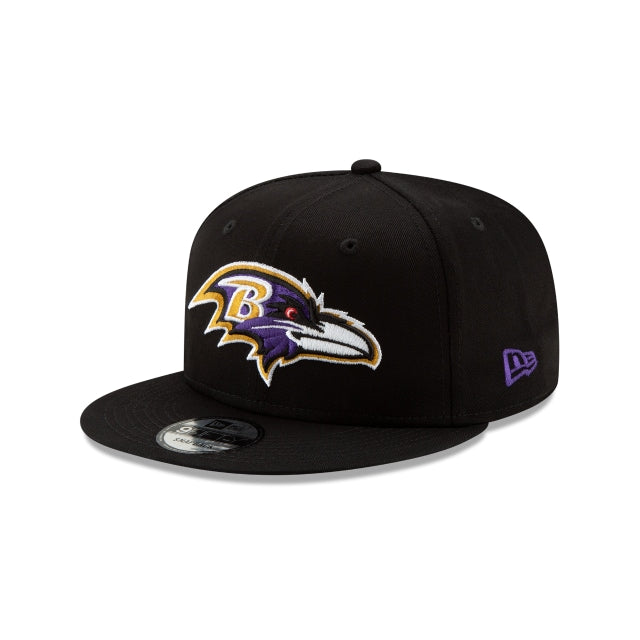Baltimore Ravens Black 9FIFTY Snapback Hat – New Era Cap