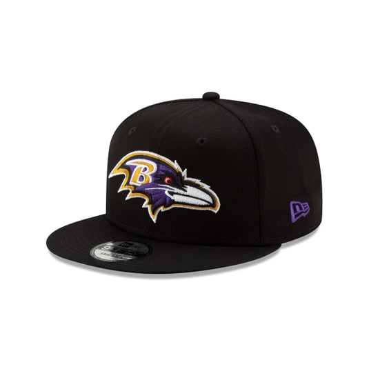 Baltimore Ravens Black 9FIFTY Snapback Hat - New Era Cap
