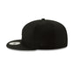Miami Dolphins Basic Black On Black 9FIFTY Snapback Hat