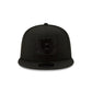 Cincinnati Bengals Basic Black On Black 9FIFTY Snapback Hat