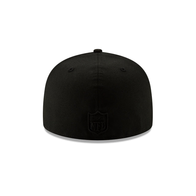 New York Jets Basic Black On Black 59FIFTY Fitted Hat – New Era Cap