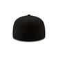 New York Jets Basic Black On Black 59FIFTY Fitted Hat