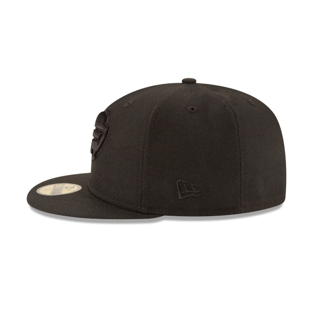 Buffalo Bills Basic Black On Black 59FIFTY Fitted Hat – New Era Cap