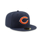 Chicago Bears Navy 59FIFTY Fitted Hat