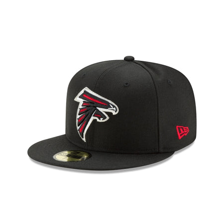 Atlanta Falcons Black 59FIFTY Fitted Hat