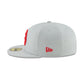 Toronto Raptors Basic Grey 59FIFTY Fitted Hat