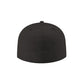Los Angeles Chargers Black On Black 59FIFTY Fitted Hat
