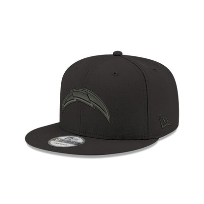 Los Angeles Chargers Black On Black 9FIFTY Snapback