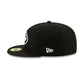 New York Jets Black and White 59FIFTY Fitted Hat