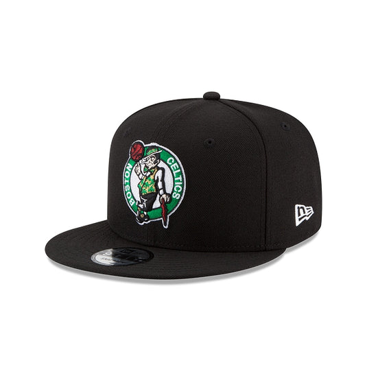 Boston Celtics Black 9FIFTY Snapback Hat - New Era Cap