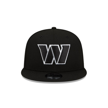 Washington Commanders Black and White 9FIFTY Snapback Hat