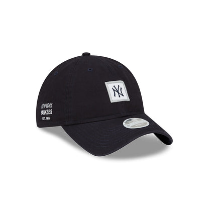 New York Yankees Mini Patch Womens 9TWENTY Adjustable Hat