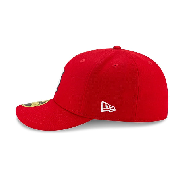 New Era St. Louis Cardinals 59FIFTY Authentic Collection Hat Navy/Red 7 5/8
