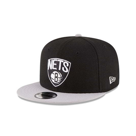 Brooklyn Nets Two Tone 9FIFTY Snapback Hat - New Era Cap