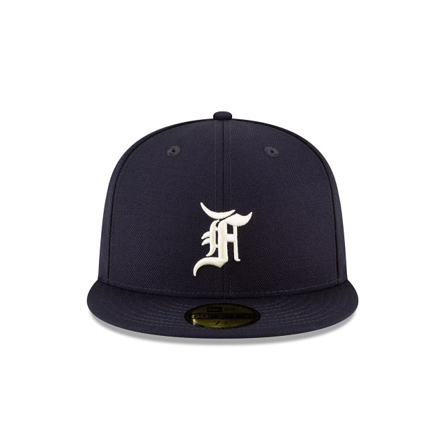 Essentials By Fear Of God Navy 59FIFTY Fitted Hat