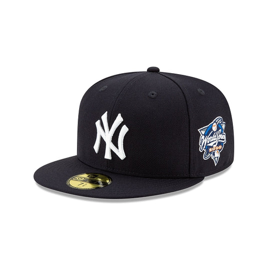 New York Yankees World Series Side Patch 59FIFTY Fitted Hat - New Era Cap