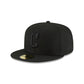 Cleveland Guardians Blackout Basic 59FIFTY Fitted Hat