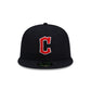 Cleveland Guardians Authentic Collection Road 59FIFTY Fitted Hat