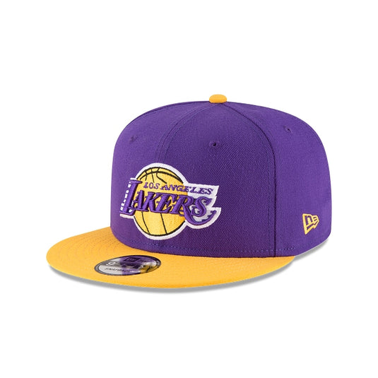 Los Angeles Lakers Two Tone 9FIFTY Snapback Hat - New Era Cap