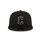 Cleveland Guardians Basic Black and White 9FIFTY Snapback Hat