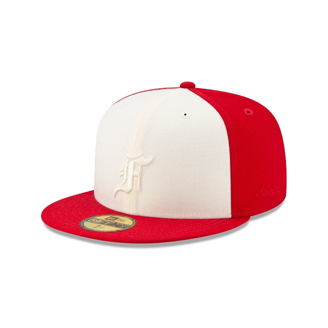 New Era Men St Louis Cardinals Hat (Red Scarlet Gold), Red Scarlet Gold / 7 3/8