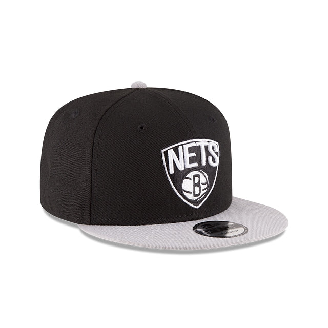 Brooklyn Nets Two Tone 9FIFTY Snapback Hat – New Era Cap