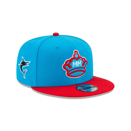 Miami Marlins City Connect 9FIFTY Snapback Hat