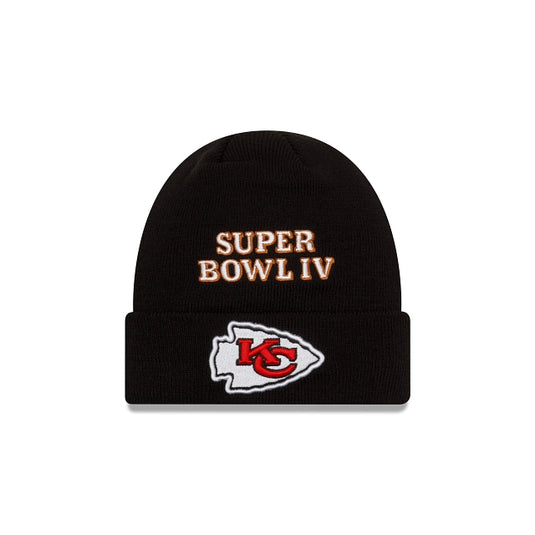 Kansas City Chiefs Championship Cuff Knit Hat - New Era Cap